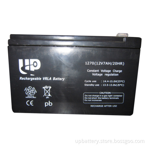 Valve Regulated Lead Acid Battery 12V 7ah for UPS